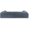 image:imageFurHaven Orthopedic Dog Bed for Large Dogs SofaStyle with Cool GelTop Foam with a Solid Orthopedic Foam Base for Joint Support Removable Washable Cover Jumbo XL Plush amp Suede GrayOrion Blue