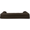image:imageFurHaven Orthopedic Dog Bed for Large Dogs SofaStyle with Cool GelTop Foam with a Solid Orthopedic Foam Base for Joint Support Removable Washable Cover Jumbo XL Plush amp Suede GrayEspresso