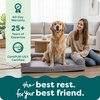 image:imageFurHaven Orthopedic Dog Bed for Large Dogs SofaStyle with Cool GelTop Foam with a Solid Orthopedic Foam Base for Joint Support Removable Washable Cover Jumbo XL Plush amp Suede GrayCream