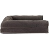 image:imageFurHaven Orthopedic Dog Bed for Large Dogs SofaStyle with Cool GelTop Foam with a Solid Orthopedic Foam Base for Joint Support Removable Washable Cover Jumbo XL Plush amp Suede GrayCoffee
