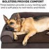 image:imageFurHaven Orthopedic Dog Bed for Large Dogs SofaStyle with Cool GelTop Foam with a Solid Orthopedic Foam Base for Joint Support Removable Washable Cover Jumbo XL Plush amp Suede GrayCoffee