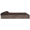 image:imageFurHaven Perfect Comfort Sofa Orthopedic Dog Bed for Large Dogs MemoryTop Foam with a Solid Orthopedic Foam Base for Joint Support Removable Washable Cover Jumbo XL Plush amp Velvet Granite GrayGoliath Chaise  Faux Fur  Velvet Espresso