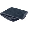 image:imageFurHaven Perfect Comfort Sofa Orthopedic Dog Bed for Large Dogs MemoryTop Foam with a Solid Orthopedic Foam Base for Joint Support Removable Washable Cover Jumbo XL Plush amp Velvet Granite GrayChaise  Quilted Fleece  Print Suede Dk Blue
