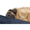 image:imageFurHaven Perfect Comfort Sofa Orthopedic Dog Bed for Large Dogs MemoryTop Foam with a Solid Orthopedic Foam Base for Joint Support Removable Washable Cover Jumbo XL Plush amp Velvet Granite GrayGoliath L Chaise  Faux Fur  Velvet Dk Blue