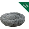 image:imageFurHaven Replacement Dog Bed Cover Long Faux Fur for Calming Cuddlers Machine Washable Customizable Filling Jumbo XL Faux Fur TaupeLong Faux Fur Gray
