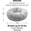 image:imageFurHaven Replacement Dog Bed Cover Long Faux Fur for Calming Cuddlers Machine Washable Customizable Filling Jumbo XL Faux Fur TaupeLong Faux Fur Mist Gray
