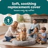 image:imageFurHaven Replacement Dog Bed Cover Long Faux Fur for Calming Cuddlers Machine Washable Customizable Filling Jumbo XL Faux Fur TaupeLong Faux Fur Mist Gray