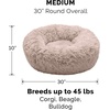 image:imageFurHaven Replacement Dog Bed Cover Long Faux Fur for Calming Cuddlers Machine Washable Customizable Filling Jumbo XL Faux Fur TaupeLong Faux Fur Taupe