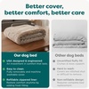 image:imageFurHaven Replacement Dog Bed Cover Long Faux Fur for Calming Cuddlers Machine Washable Customizable Filling Jumbo XL Faux Fur TaupeLong Faux Fur Taupe