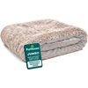 image:imageFurHaven Replacement Dog Bed Cover Long Faux Fur for Calming Cuddlers Machine Washable Customizable Filling Jumbo XL Faux Fur TaupeLong Faux Fur Taupe