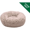 image:imageFurHaven Replacement Dog Bed Cover Long Faux Fur for Calming Cuddlers Machine Washable Customizable Filling Jumbo XL Faux Fur TaupeLong Faux Fur Taupe