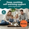image:imageFurHaven ThermaNAP Self Warming Cat Mat Dog Bed for Crates with SelfWarming Technology for Cozy Rest Fully Machine Washable Small Plush Faux Fur GrayEspresso