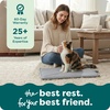 image:imageFurHaven ThermaNAP Self Warming Cat Mat Dog Bed for Crates with SelfWarming Technology for Cozy Rest Fully Machine Washable Small Plush Faux Fur GrayEspresso