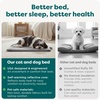 image:imageFurHaven ThermaNAP Self Warming Cat Mat Dog Bed for Crates with SelfWarming Technology for Cozy Rest Fully Machine Washable Small Plush Faux Fur GrayEspresso