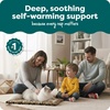 image:imageFurHaven ThermaNAP Self Warming Cat Mat Dog Bed for Crates with SelfWarming Technology for Cozy Rest Fully Machine Washable Small Plush Faux Fur GrayLeopard