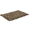 image:imageFurHaven ThermaNAP Self Warming Cat Mat Dog Bed for Crates with SelfWarming Technology for Cozy Rest Fully Machine Washable Small Plush Faux Fur GrayLeopard
