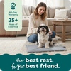image:imageFurHaven ThermaNAP Self Warming Cat Mat Dog Bed for Crates with SelfWarming Technology for Cozy Rest Fully Machine Washable Small Plush Faux Fur GrayLeopard