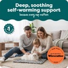 image:imageFurHaven ThermaNAP Self Warming Cat Mat Dog Bed for Crates with SelfWarming Technology for Cozy Rest Fully Machine Washable Small Plush Faux Fur GraySnow Leopard
