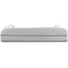 image:imageFurhaven Cooling Gel Dog Bed for Large Dogs w Removable Bolsters amp Washable Cover For Dogs Up to 95 lbs  Luxe Faux Fur amp Performance Linen Sofa  Charcoal JumboXLSilver Gray