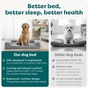 image:imageFurhaven Cooling Gel Dog Bed for Large Dogs w Removable Bolsters amp Washable Cover For Dogs Up to 95 lbs  Pinsonic Quilted Paw L Shaped Chaise  Titanium JumboXLTwoTone Faux Fur  Suede Stone Gray