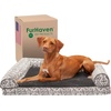 image:imageFurhaven Cooling Gel Dog Bed for Large Dogs w Removable Bolsters amp Washable Cover For Dogs Up to 95 lbs  Quilted Sofa  Coffee JumboXLBoulder Gray Plush  Southwest Kilim Woven