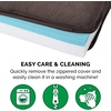 image:imageFurhaven Cooling Gel Dog Bed for Large Dogs w Removable Bolsters amp Washable Cover For Dogs Up to 95 lbs  Quilted Sofa  Coffee JumboXLCoffee Quilted