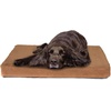 image:imageFurhaven Cooling Gel Dog Bed for Large Dogs w Removable Washable Cover For Dogs Up to 125 lbs  Ultra Plush Faux Fur amp Suede Mattress  Gray Jumbo PlusXXLTerry  Suede Espresso