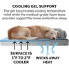 image:imageFurhaven Cooling Gel Dog Bed for MediumSmall Dogs w Removable Bolsters amp Washable Cover For Dogs Up to 35 lbs  Plush amp Woven Decor Comfy Couch Sofa  Diamond Brown MediumDiamond Gray Plush  Woven Dcor