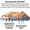 image:imageFurhaven Cozy Orthopedic Dog Bed for Large Dogs w Removable Bolsters amp Washable Cover For Dogs Up to 95 lbs  Plush amp Diamond Print Nest Top Sofa  Gray JumboXLGray