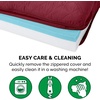 image:imageFurhaven Cozy Orthopedic Dog Bed for Large Dogs w Removable Bolsters amp Washable Cover For Dogs Up to 95 lbs  Plush amp Diamond Print Nest Top Sofa  Gray JumboXLWine Red Quilted Sofa