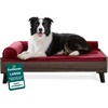 image:imageFurhaven Elevated Dog Bed Frame for 30 x 20 Medium Dog Beds Easy Assembly  MidCentury Modern Bed Frame  Gray Wash MediumVeneer Gray Wash