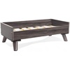 image:imageFurhaven Elevated Dog Bed Frame for 30 x 20 Medium Dog Beds Easy Assembly  MidCentury Modern Bed Frame  Gray Wash MediumVeneer Gray Wash