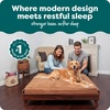 image:imageFurhaven Elevated Dog Bed Frame for 30 x 20 Medium Dog Beds Easy Assembly  MidCentury Modern Bed Frame  Gray Wash MediumVeneer Walnut