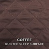 image:imageFurhaven Memory Foam Dog Bed for Large Dogs w Removable Bolsters amp Washable Cover For Dogs Up to 125 lbs  Plush amp Suede Sofa  Deep Pool Jumbo PlusXXLQuilted Coffee