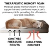 image:imageFurhaven Memory Foam Dog Bed for Large Dogs w Removable Bolsters amp Washable Cover For Dogs Up to 125 lbs  Plush amp Suede Sofa  Deep Pool Jumbo PlusXXLPlush  Suede Espresso