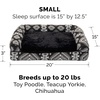 image:imageFurhaven Memory Foam Dog Bed for Large Dogs w Removable Bolsters amp Washable Cover For Dogs Up to 125 lbs  Plush amp Suede Sofa  Deep Pool Jumbo PlusXXLPlush  Southwest Kilim Decor Black Medallion