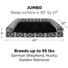 image:imageFurhaven Memory Foam Dog Bed for Large Dogs w Removable Bolsters amp Washable Cover For Dogs Up to 125 lbs  Plush amp Suede Sofa  Deep Pool Jumbo PlusXXLPlush  Southwest Kilim Decor Black Medallion