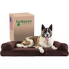 image:imageFurhaven Memory Foam Dog Bed for Large Dogs w Removable Bolsters amp Washable Cover For Dogs Up to 125 lbs  Plush amp Suede Sofa  Deep Pool Jumbo PlusXXLQuilted Coffee