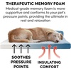 image:imageFurhaven Memory Foam Dog Bed for Large Dogs w Removable Bolsters amp Washable Cover For Dogs Up to 95 lbs  TwoTone Plush Faux Fur amp Suede L Shaped Chaise  Stone Gray JumboXLPlush  Velvet Sable Brown