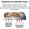 image:imageFurhaven Memory Foam Dog Bed for Large Dogs w Removable Bolsters amp Washable Cover For Dogs Up to 95 lbs  TwoTone Plush Faux Fur amp Suede L Shaped Chaise  Stone Gray JumboXLTwoTone Faux Fur  Suede Dark Sage