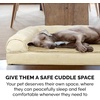 image:imageFurhaven Memory Foam Dog Bed for Large Dogs w Removable Washable Cover For Dogs Up to 75 lbs  Ultra Plush Faux Fur amp Suede Luxe Lounger Contour Mattress  Gray JumboXLClay Plush  Suede