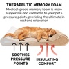 image:imageFurhaven Memory Foam Dog Bed for Large Dogs w Removable Washable Cover For Dogs Up to 75 lbs  Ultra Plush Faux Fur amp Suede Luxe Lounger Contour Mattress  Gray JumboXLCamel