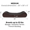 image:imageFurhaven Memory Foam Dog Bed for Large Dogs w Removable Washable Cover For Dogs Up to 75 lbs  Ultra Plush Faux Fur amp Suede Luxe Lounger Contour Mattress  Gray JumboXLChocolate Ultra Plush Faux Fur  Suede Luxe