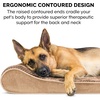 image:imageFurhaven Memory Foam Dog Bed for Large Dogs w Removable Washable Cover For Dogs Up to 75 lbs  Ultra Plush Faux Fur amp Suede Luxe Lounger Contour Mattress  Gray JumboXLCamel
