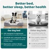image:imageFurhaven Memory Foam Dog Bed for MediumSmall Dogs w Removable Bolsters amp Washable Cover For Dogs Up to 35 lbs  Plush amp Velvet Waves Perfect Comfort Sofa  Brownstone MediumGranite Gray Plush  Velvet Waves
