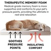 image:imageFurhaven Memory Foam Dog Bed for MediumSmall Dogs w Removable Bolsters amp Washable Cover For Dogs Up to 35 lbs  Sherpa amp Chenille Sofa  Cream MediumSherpa  Chenille Cream