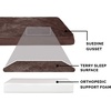 image:imageFurhaven Orthopedic Dog Bed  Puffy Quilted Foam Mattress with Removable Washable Cover Soft amp Supportive for Kennels amp Crates  Large RustEspresso