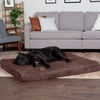 image:imageFurhaven Orthopedic Dog Bed  Puffy Quilted Foam Mattress with Removable Washable Cover Soft amp Supportive for Kennels amp Crates  Large RustEspresso