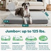 image:imageFurhaven Orthopedic Dog Bed  Puffy Quilted Foam Mattress with Removable Washable Cover Soft amp Supportive for Kennels amp Crates  Large RustGray