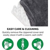 image:imageFurhaven Orthopedic Dog Bed  Puffy Quilted Foam Mattress with Removable Washable Cover Soft amp Supportive for Kennels amp Crates  Large RustGray
